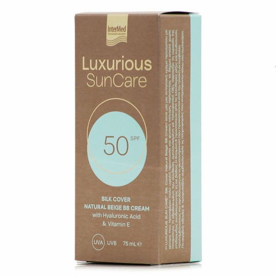 Φωτογραφία προϊόντος: Intermed Luxurious Sun Care Silk Cover BB Cream SPF50 Natural Beige 75 ml