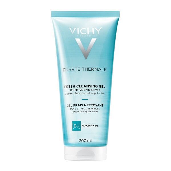 Φωτογραφία προϊόντος: Vichy Purete Thermale Fresh Cleansing Gel B3 & Niacinamide Τζελ Καθαρισμού Προσώπου & Ματιών 200ml
