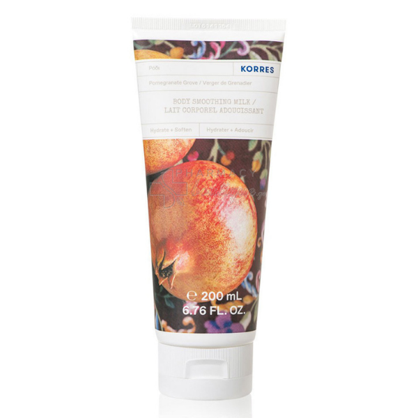 Φωτογραφία προϊόντος: Korres Pomegranate Body Smoothing Milk Ενυδατικό Γαλάκτωμα Σώματος με Ρόδι 200ml