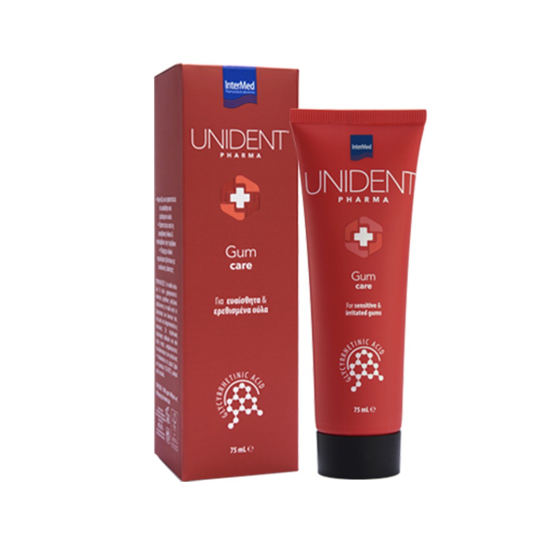 Φωτογραφία προϊόντος: InterMed Unident Pharma Gum Care Οδοντόκρεμα 75ml