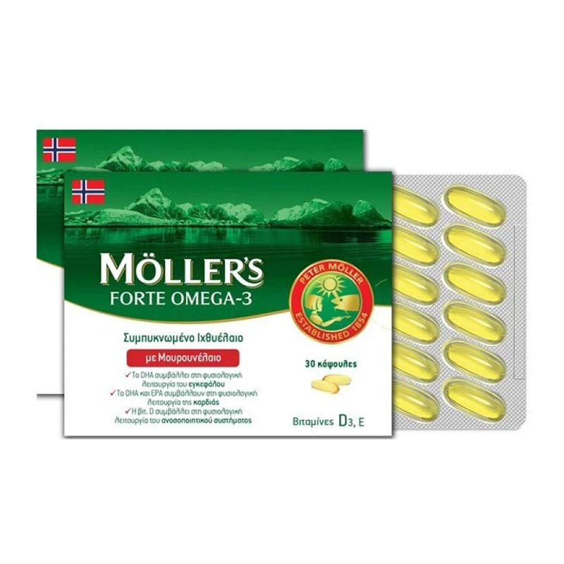 Φωτογραφία προϊόντος: Moller's MOLLER S - Forte Omega 3 - 30caps