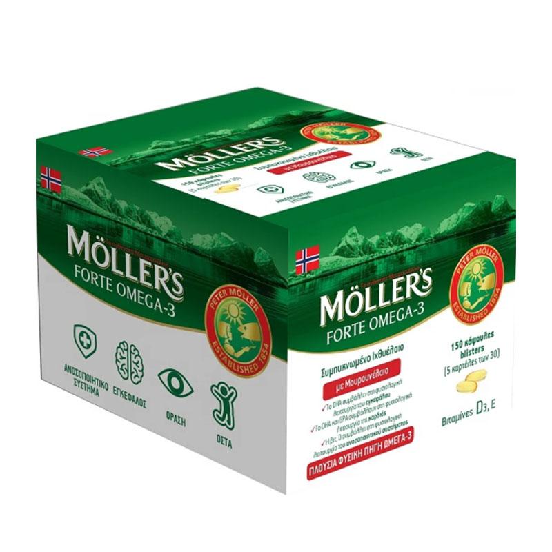 Φωτογραφία προϊόντος: Moller's Forte Omega 3 150 κάψουλες