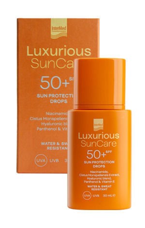 Φωτογραφία προϊόντος: Intermed Luxurious SunCare Sun Protection Drops SPF50+ 30 ml
