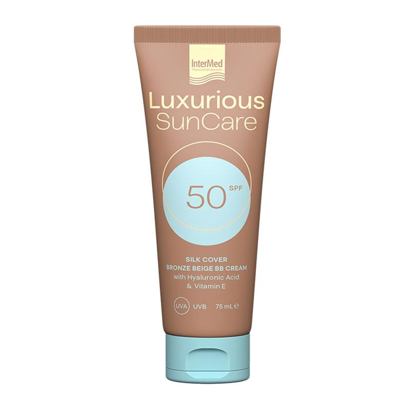Φωτογραφία προϊόντος: Intermed Luxurious Sun Care Silk Cover BB Cream SPF50 Bronze Beige 75 ml