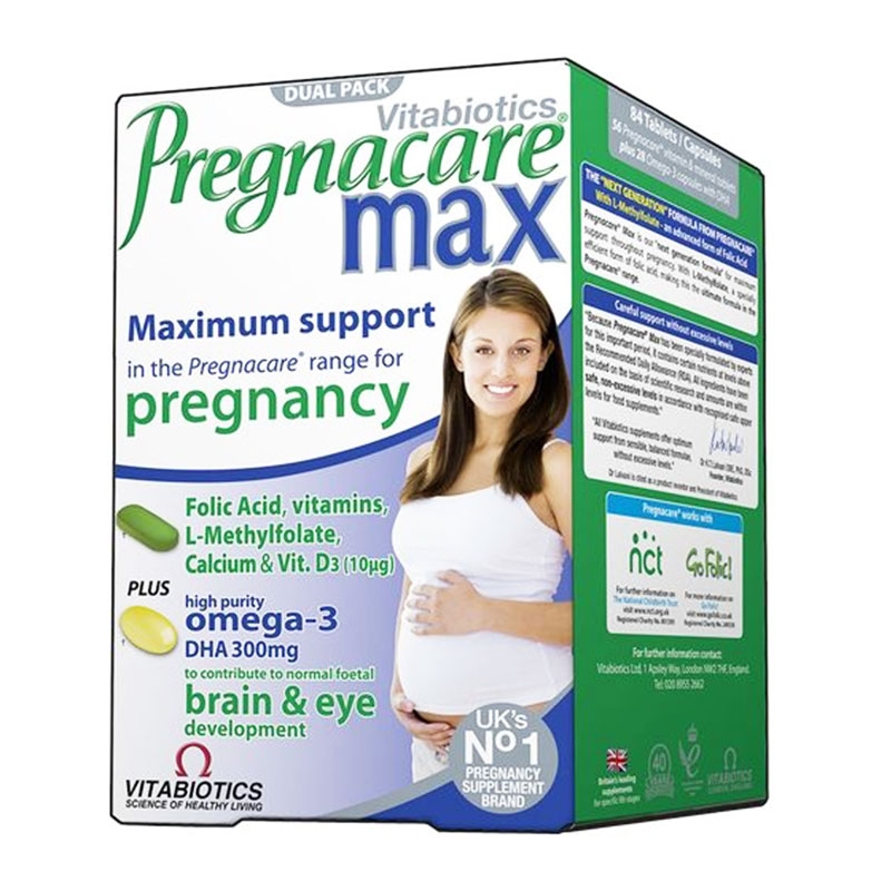 Φωτογραφία προϊόντος: Vitabiotics Pregnacare Max 56 tabs / 28 caps