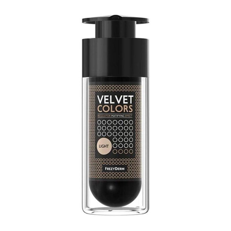Φωτογραφία προϊόντος: Frezyderm Velvet Colors Light Make-Up για Ματ Αποτέλεσμα 30 ml