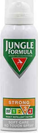 Φωτογραφία προϊόντος: Jungle Formula Strong Soft Care No Touch Αντικουνουπικό Σπρέι 125 ml