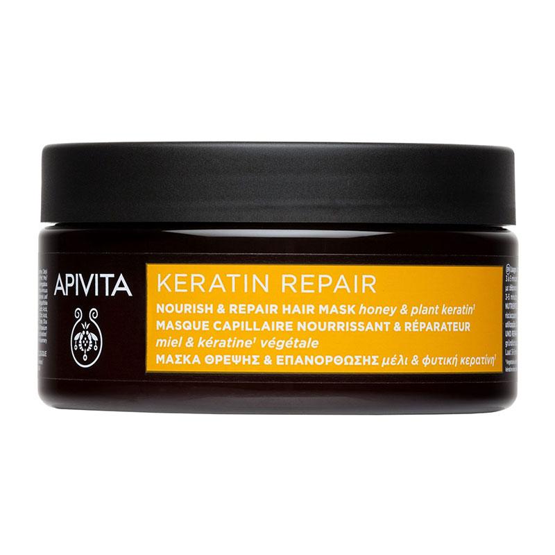 Φωτογραφία προϊόντος: Apivita Keratin Repair Μάσκα Μαλλιών Θρέψης & Επανόρθωσης 200ml