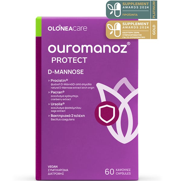 Φωτογραφία προϊόντος: OLONEA Ouromanoz Protect D-Mannose 60Caps