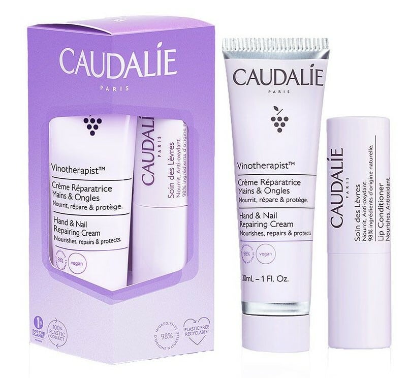 Φωτογραφία προϊόντος: Caudalie Promo Hand Duo Vinotherapist Κρέμα Χεριών & Νυχιών 30 ml + Lip Conditioner 4.5 g