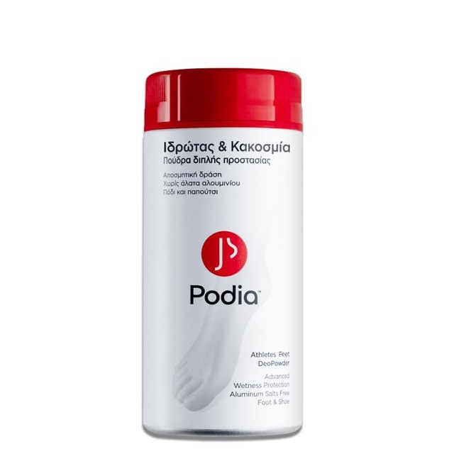 Φωτογραφία προϊόντος: Podia Athlete’s Foot Deopowder Powder Πούδρα Ποδιών 100gr