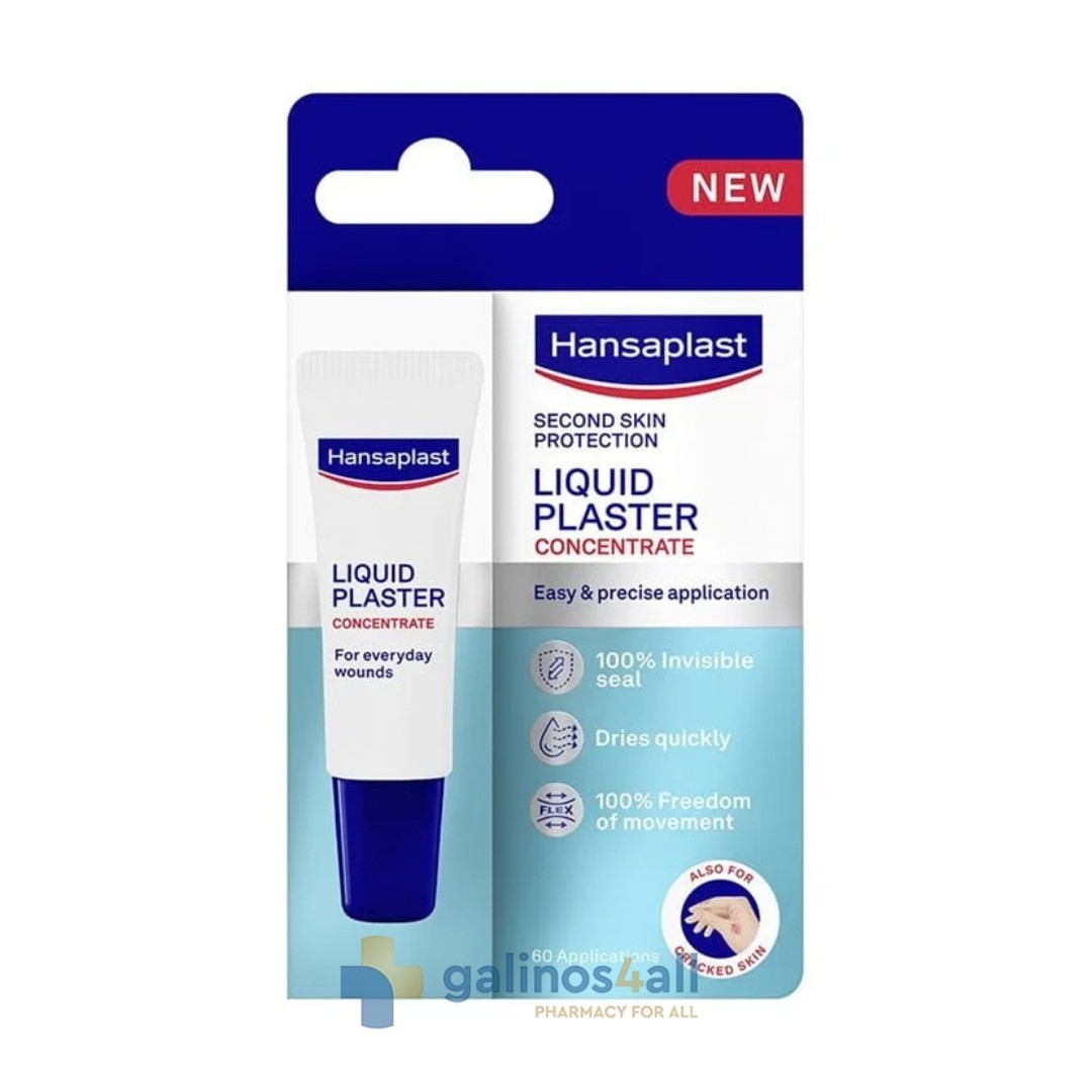 Φωτογραφία προϊόντος: Hansaplast Second Skin Concentrate Liquid Plaster Επίθεμα σε Υγρή Μορφή 10ml
