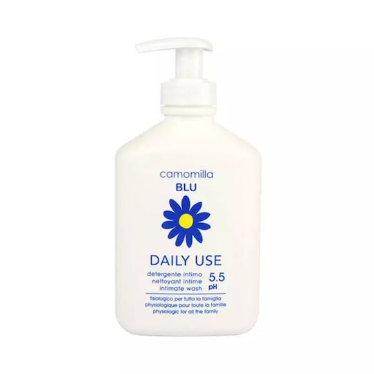 Φωτογραφία προϊόντος: CAMOMILLA BLU Daily Use Υγρό Καθαρισμού Ευαίσθητης Περιοχής pH 5.5 300ml