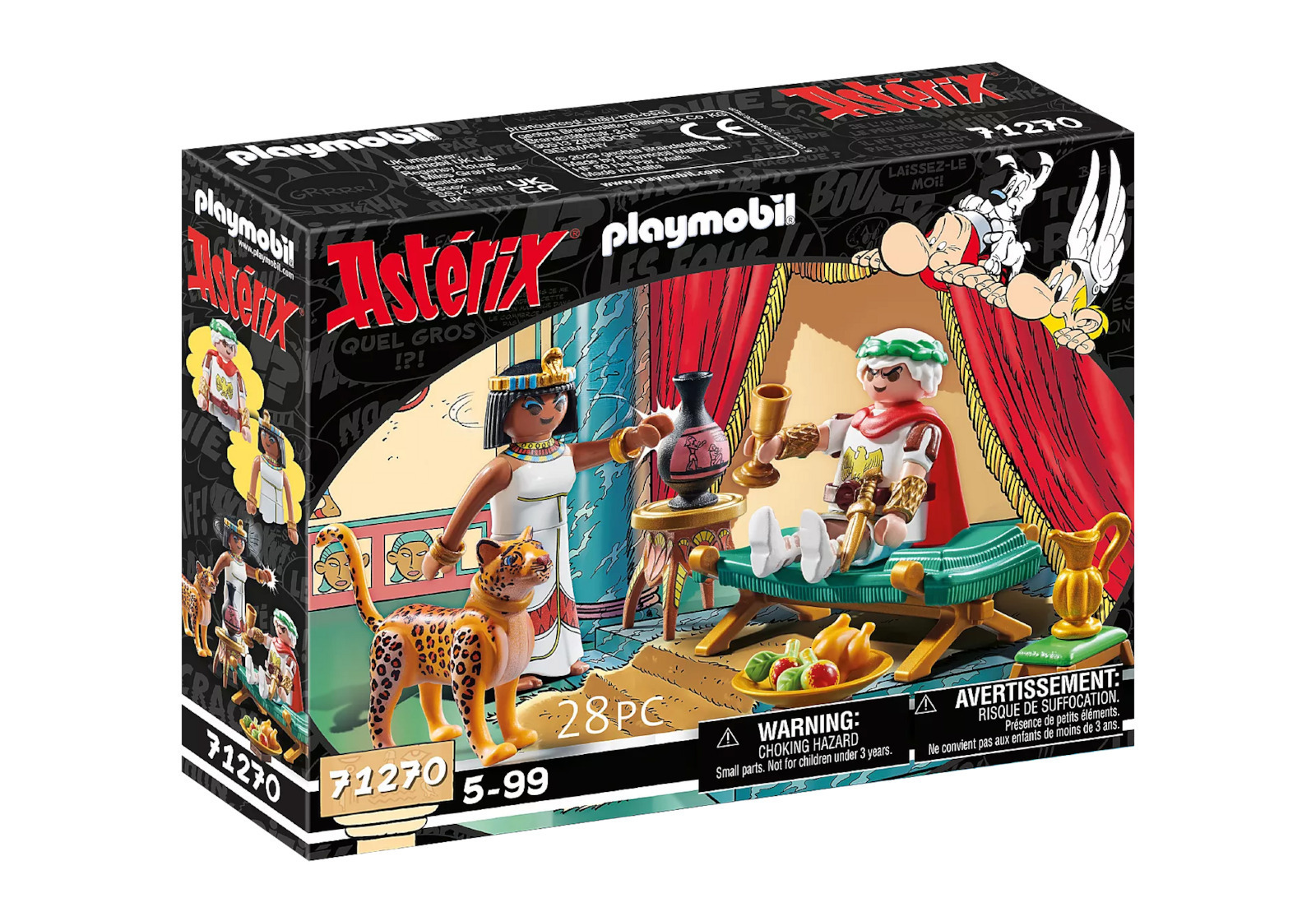 Φωτογραφία προϊόντος: Playmobil Asterix Καίσαρας και Κλεοπάτρα 5-99 ετών (71270)