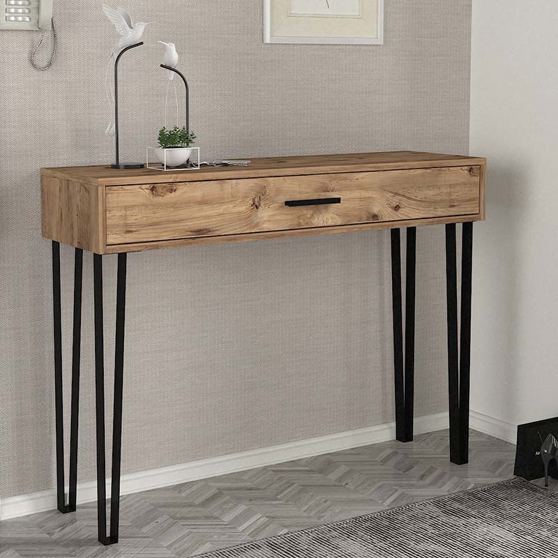 Φωτογραφία προϊόντος: Κονσόλα Rochel Megapap χρώμα atlantic pine 120x35x89,8εκ.
