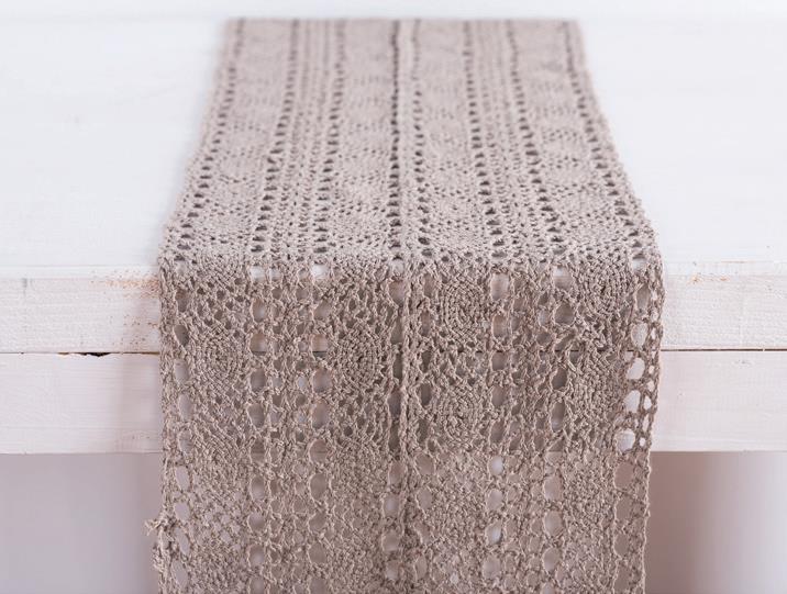 Φωτογραφία προϊόντος: Beauty Home Ράννερ Δαντέλα 23 cm Μπεζ