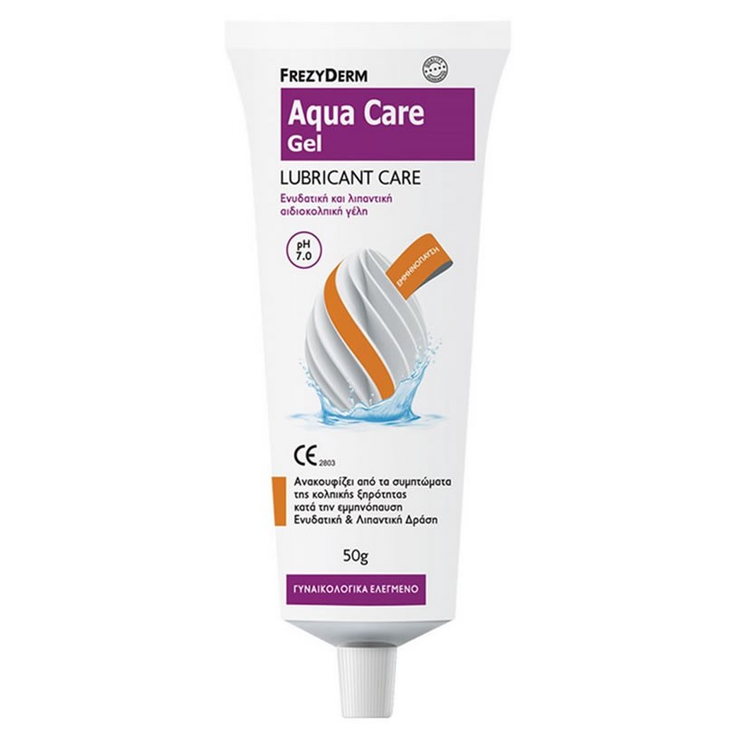 Φωτογραφία προϊόντος: FREZYDERM Aqua Care Gel pH 7 Ενυδατική &amp; Λιπαντική Αιδιοκολπική Γέλη, 50g