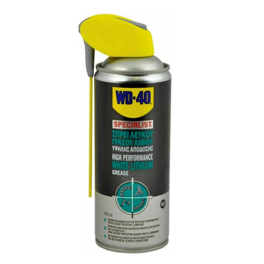Φωτογραφία προϊόντος: WD-40 Specialist Σπρέι λευκού γράσου 400ml - 202040120
