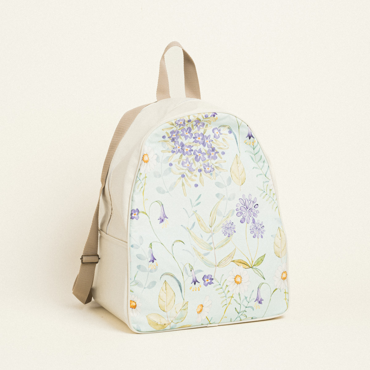 Φωτογραφία προϊόντος: Beauty Home BACKPACK 43x35x23cm Ποπλίνα με άνθη σε βεραμάν φόντο