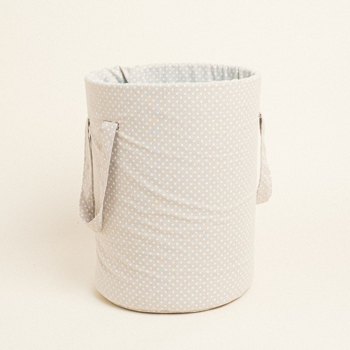 Φωτογραφία προϊόντος: Beauty Home Σάκος Κύλινδρος 43 x 30 cm Λευκό Πουά