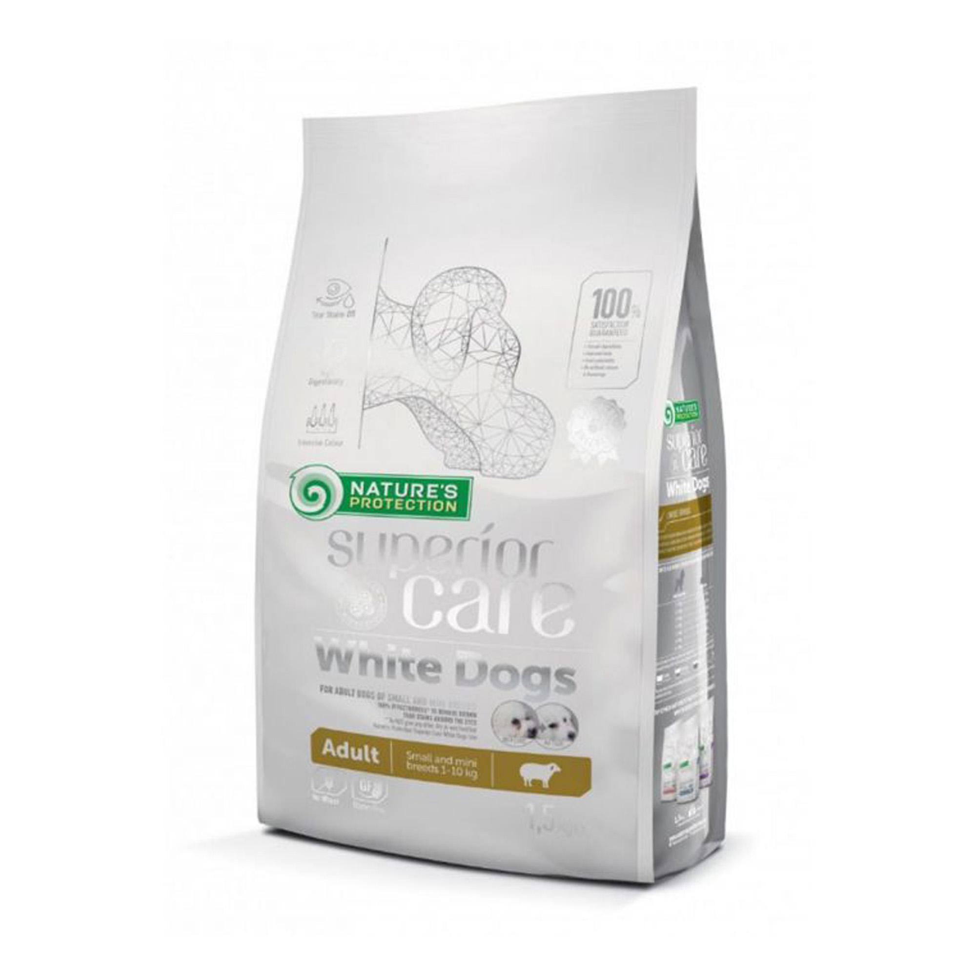 Φωτογραφία προϊόντος: Nature's Protection Superior Care White Dogs Small & Mini - Adult Lamb 1,5kg