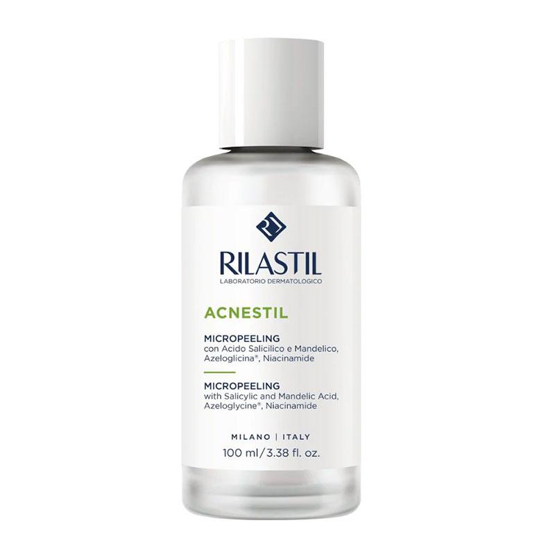 Φωτογραφία προϊόντος: Rilastil Acnestil Micropeeling, Απολεπιστική Λοσιόν Για Επιδερμίδα Με Τάση Ακμής 100ml