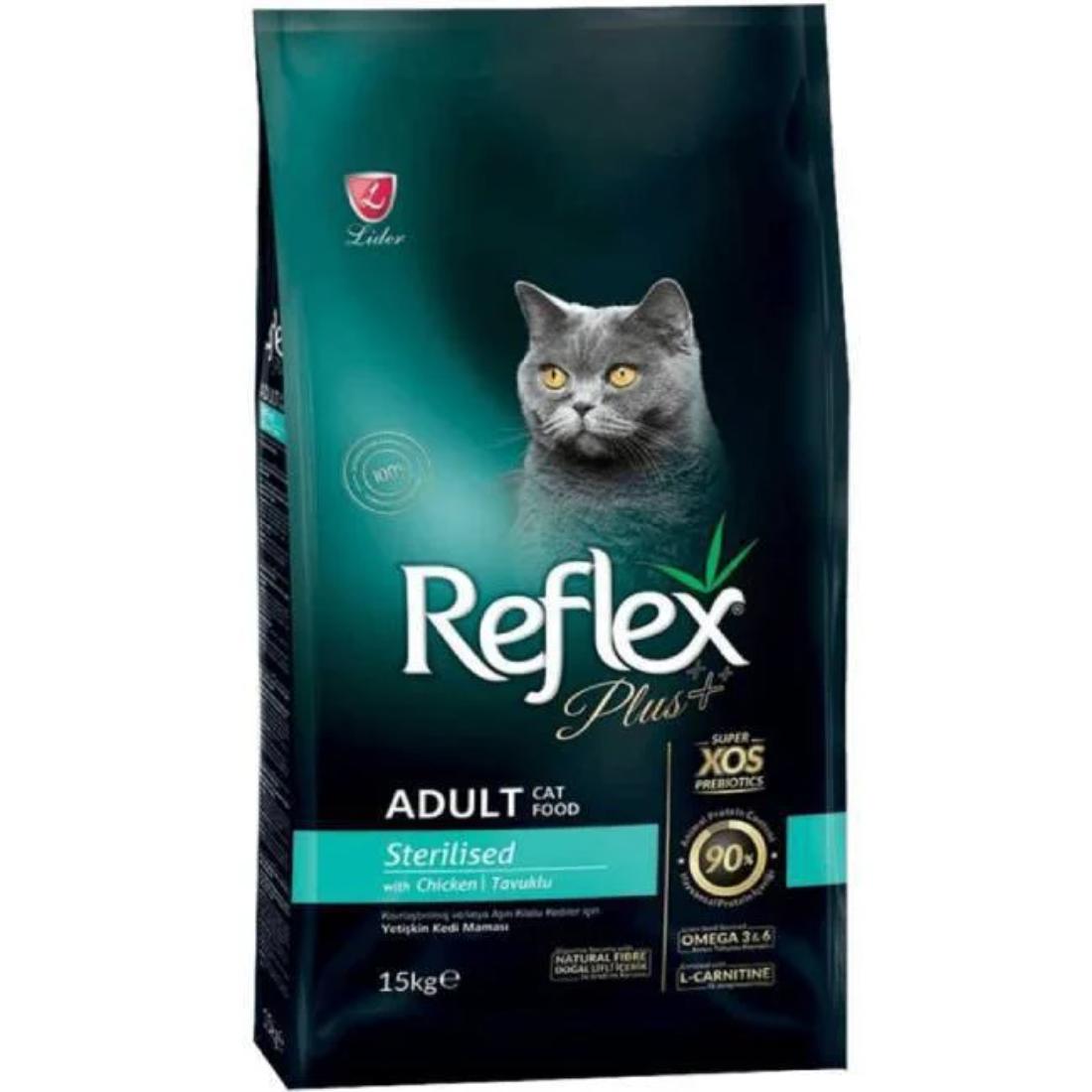 Φωτογραφία προϊόντος: Glee Reflex Plus Adult Sterilised Chicken 15kg