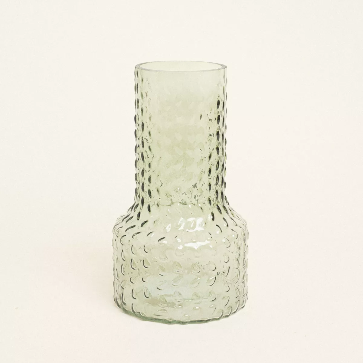 Φωτογραφία προϊόντος: Beauty Home Βάζο Ανάγλυφο 13.8 x 24 cm Χρώμα: ΣΚΟΥΡΟ ΠΡΑΣΙΝΟ