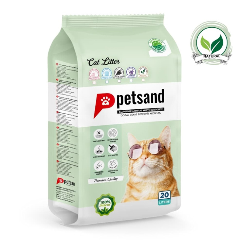 Φωτογραφία προϊόντος: Petsand Άμμος Γάτας Natural 20lt