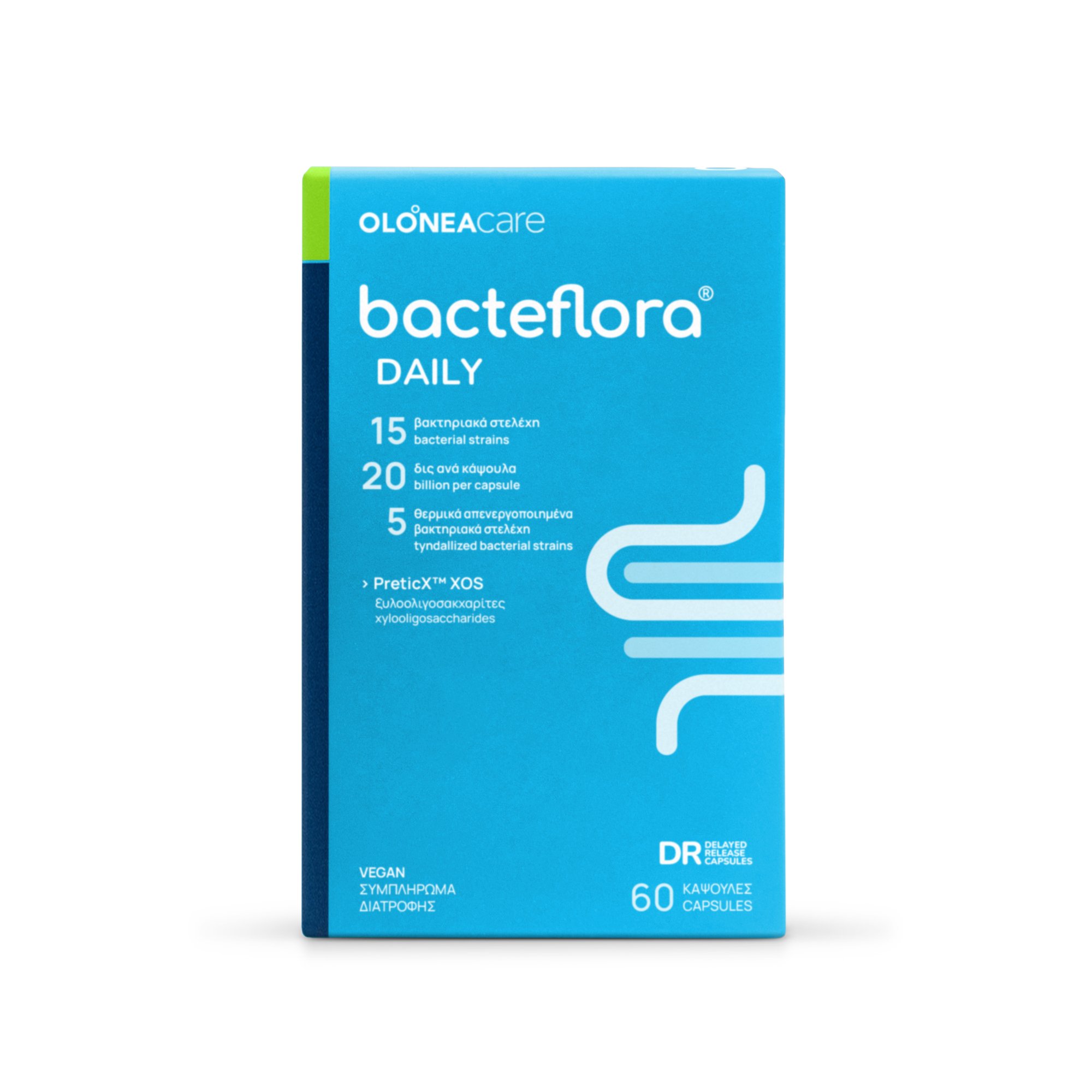 Φωτογραφία προϊόντος: OLONEA Bacteflora Daily, 60caps
