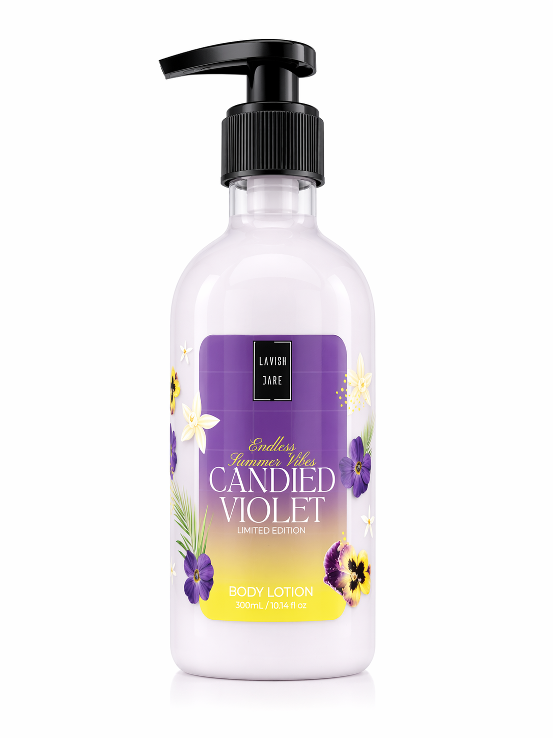 Φωτογραφία προϊόντος: LAVISH CARE Endless Summer Vibes Candied Violet Κρέμα Σώματος, 300ml