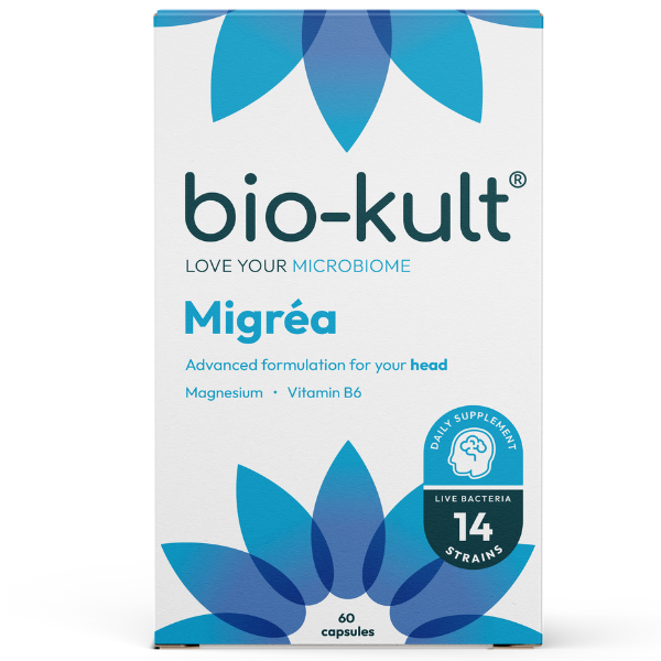 Φωτογραφία προϊόντος: PROTEXIN BIO-KULT Migrea Προβιοτική Φόρμουλα που Συμβάλλει στην Ομαλή Λειτουργία των Νεύρων του Εγκεφάλου, 60caps