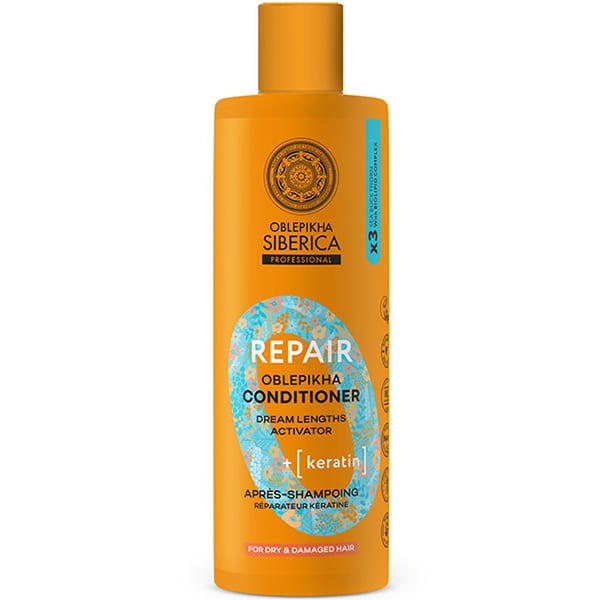 Φωτογραφία προϊόντος: NATURA SIBERICA Oblepikha Repair Conditioner Μαλακτικό Μαλλιών Εντατικής Ενυδάτωσης, 400ml