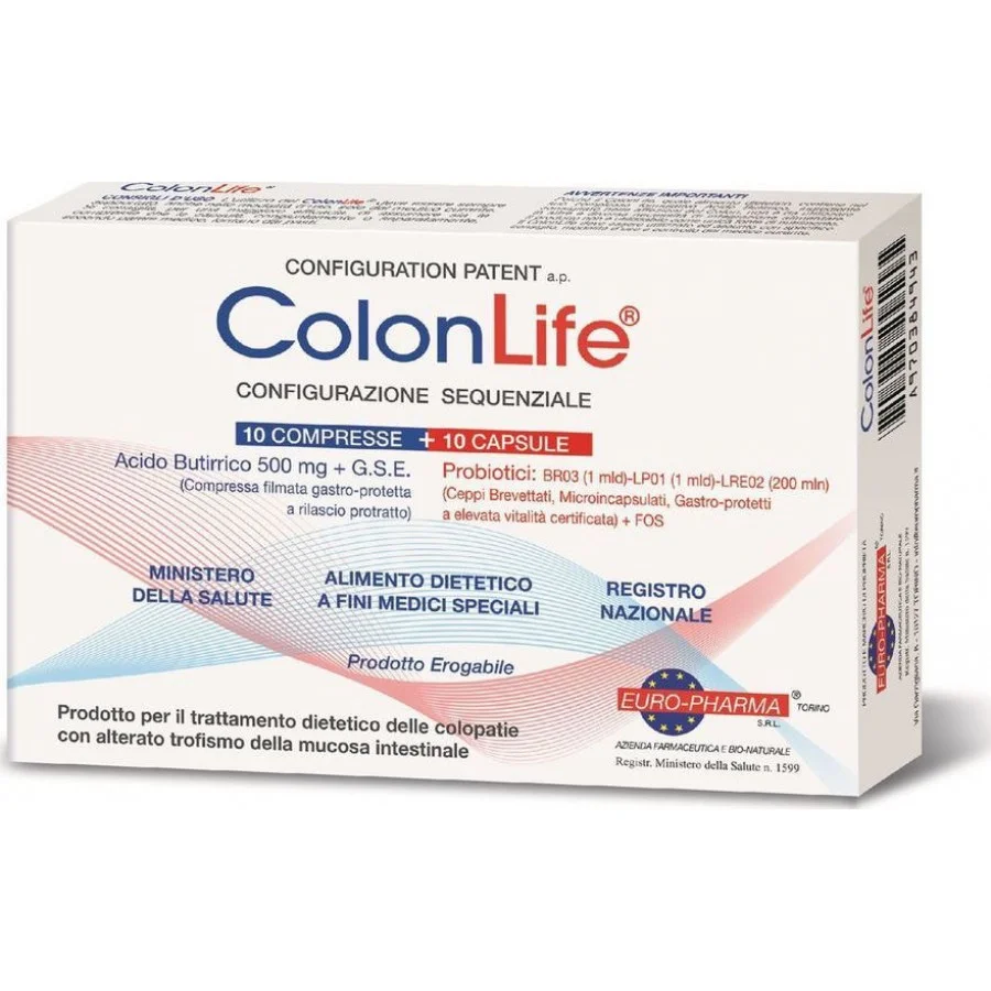 Φωτογραφία προϊόντος: BIONAT Colonlife 10 tabs/10 caps