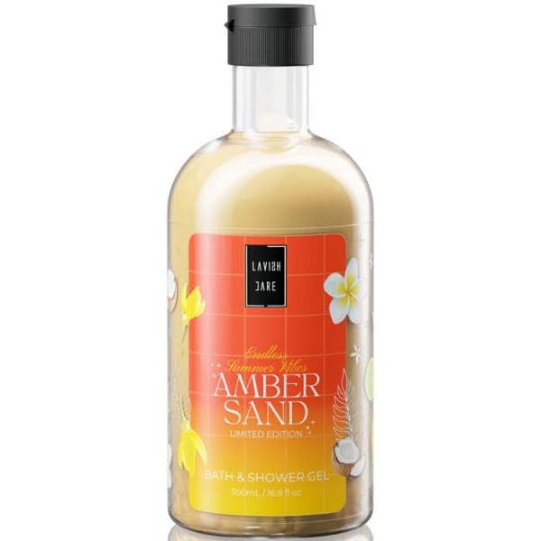 Φωτογραφία προϊόντος: LAVISH CARE Endless Summer Vibes Amber Sand Αφρόλουτρο, 500ml