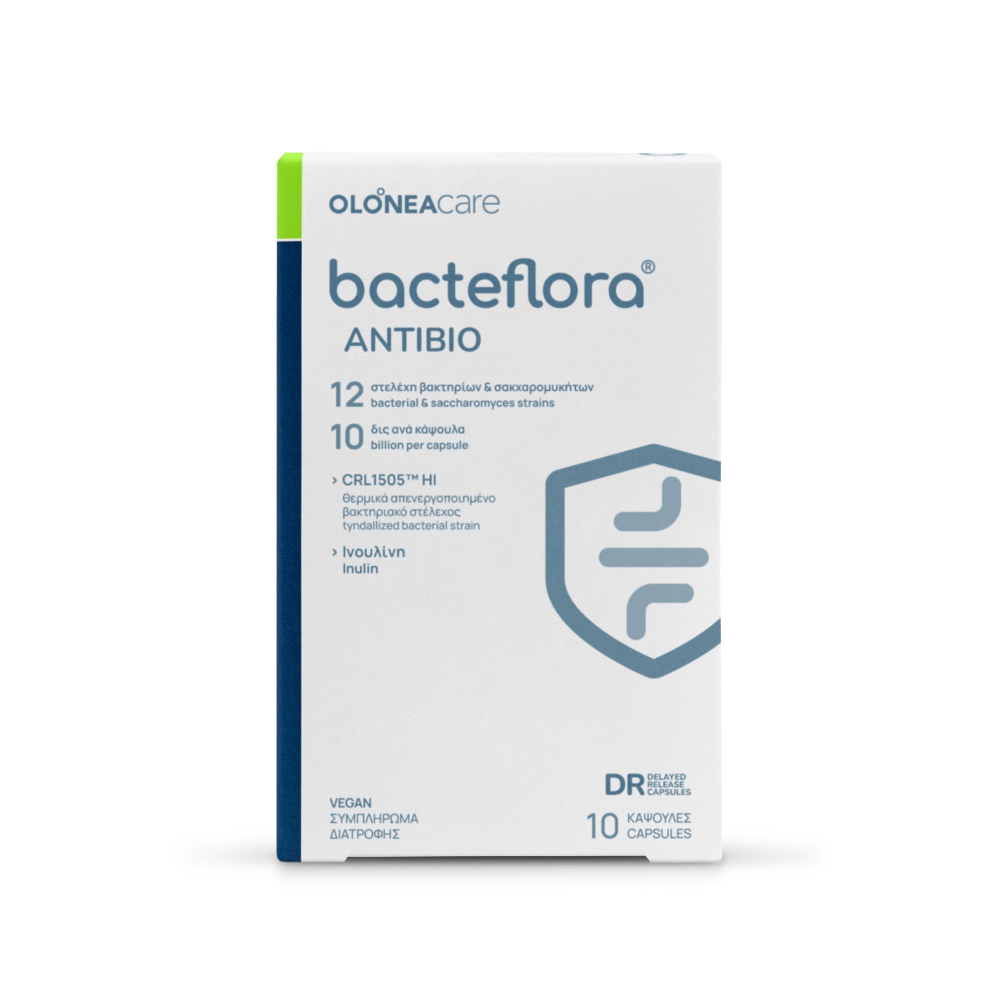 Φωτογραφία προϊόντος: OLONEA Bacteflora Antibio, 10caps