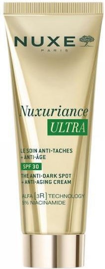 Φωτογραφία προϊόντος: NUXE Nuxuriance Ultra The Anti-Dark Spot &amp; Anti-Aging Cream Κρέμα Προσώπου κατά των Σκούρων Κηλίδων SPF30, 50ml