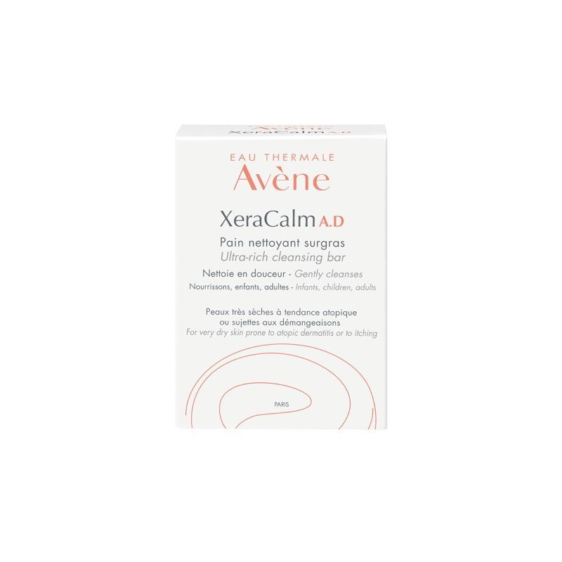 Φωτογραφία προϊόντος: AVENE XeraCalm A.D. Pain Nettoyant Surgras Υπερλιπαντική Στερεά Πλάκα Σαπουνιού, 100gr