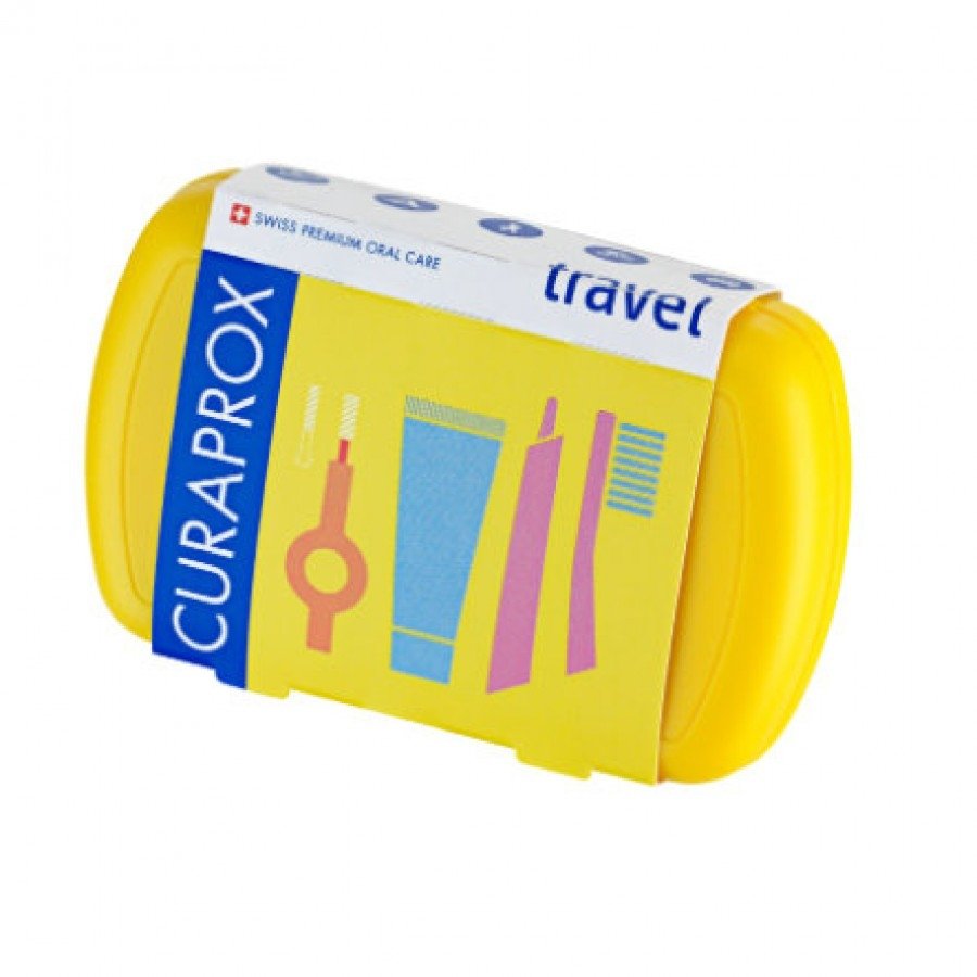 Φωτογραφία προϊόντος: CURAPROX Be You Travel Set , Πακέτο Στοματικής Υγιεινής Ταξιδίου, Κίτρινο