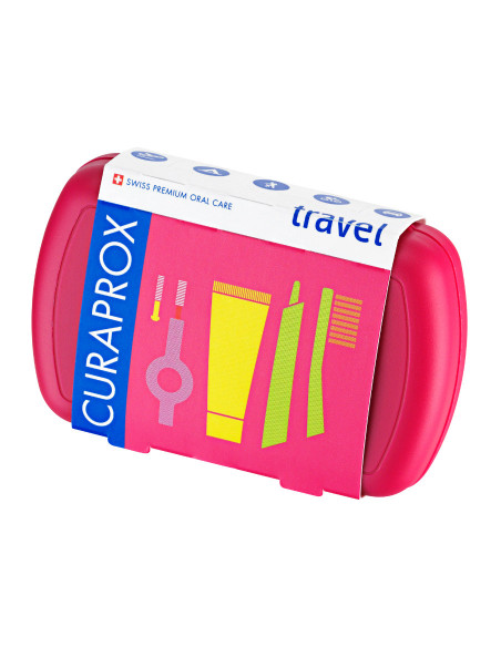 Φωτογραφία προϊόντος: CURAPROX Be You Travel Set, Πακέτο Στοματικής Υγιεινής Ταξιδίου, Φούξια
