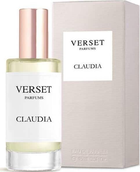 Φωτογραφία προϊόντος: VERSET Parfums Claudia For Her Eau de Parfum Γυναικείο Άρωμα, 15ml