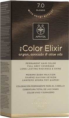 Φωτογραφία προϊόντος: APIVITA My Color Elixir Βαφή Μαλλιών 7.0 Ξανθό 50ml &amp; 75ml