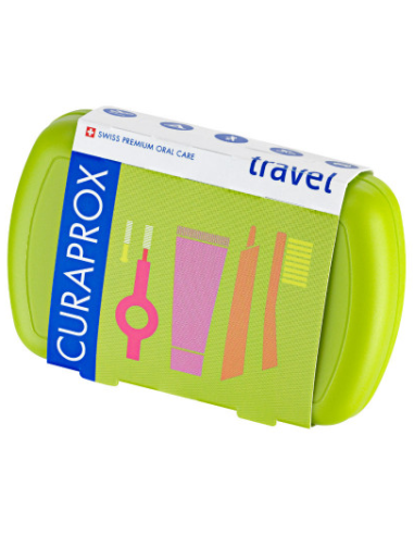 Φωτογραφία προϊόντος: CURAPROX Be You Travel Set, Πακέτο Στοματικής Υγιεινής Ταξιδίου, πράσινο