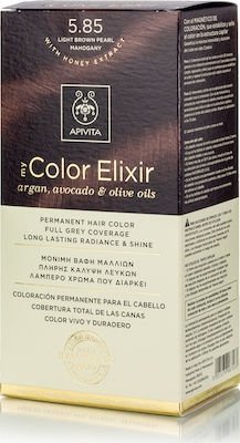 Φωτογραφία προϊόντος: APIVITA My Color Elixir Βαφή Μαλλιών με Έλαιο Ελιάς, Argan και Αβοκάντο Νο 5.85 Καστανό Ανοιχτό Περέ Μαονί 50ml