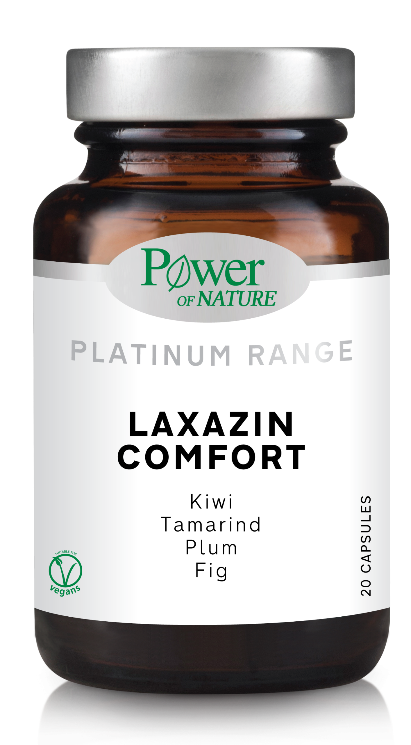 Φωτογραφία προϊόντος: POWER OF NATURE Platinum Range Laxazin Comfort 20 caps