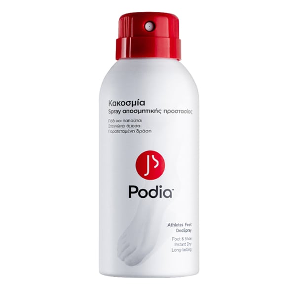 Φωτογραφία προϊόντος: GEHWOL PODIA Athete's Foot DeoSpray Spray Διπλής Προστασίας για Κακοσμία &amp; Μύκητες 150ml