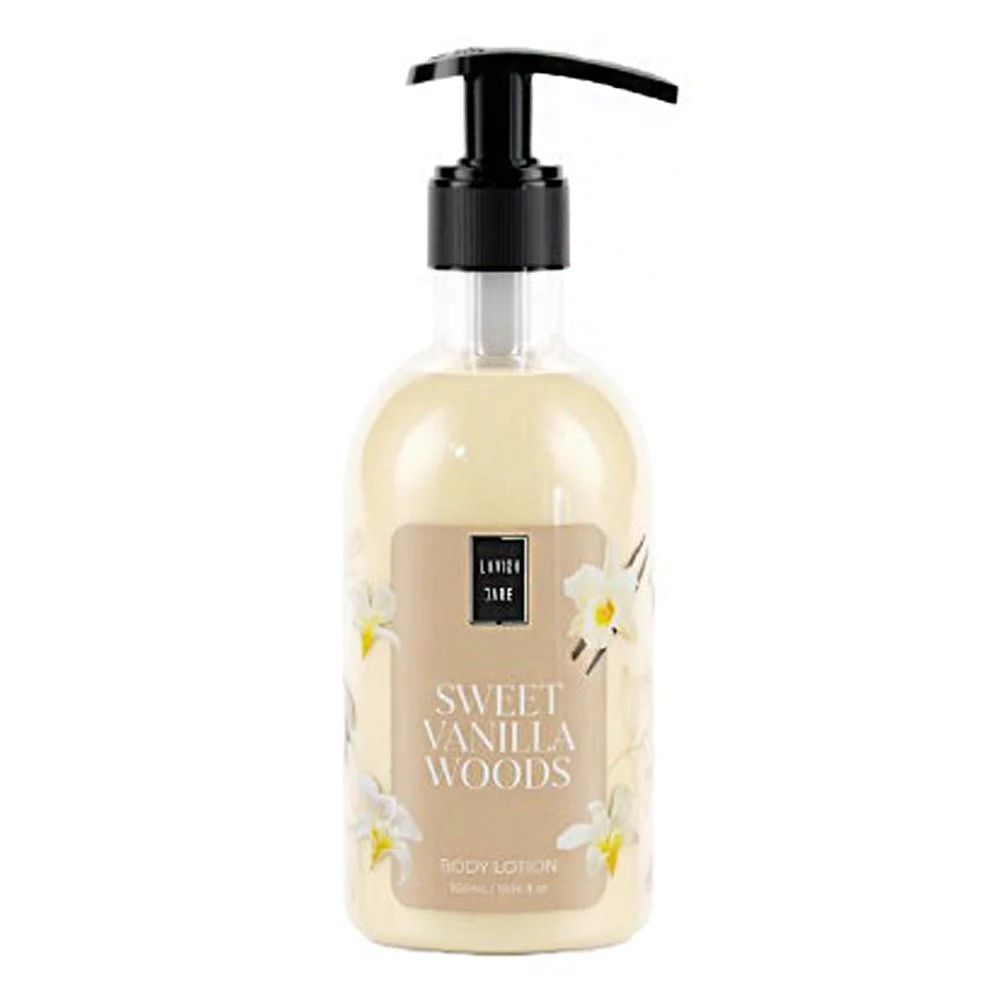 Φωτογραφία προϊόντος: LAVISH CARE Sweet Vanilla Woods Ενυδατική Κρέμα Σώματος με Άρωμα Βανίλια, 300ml