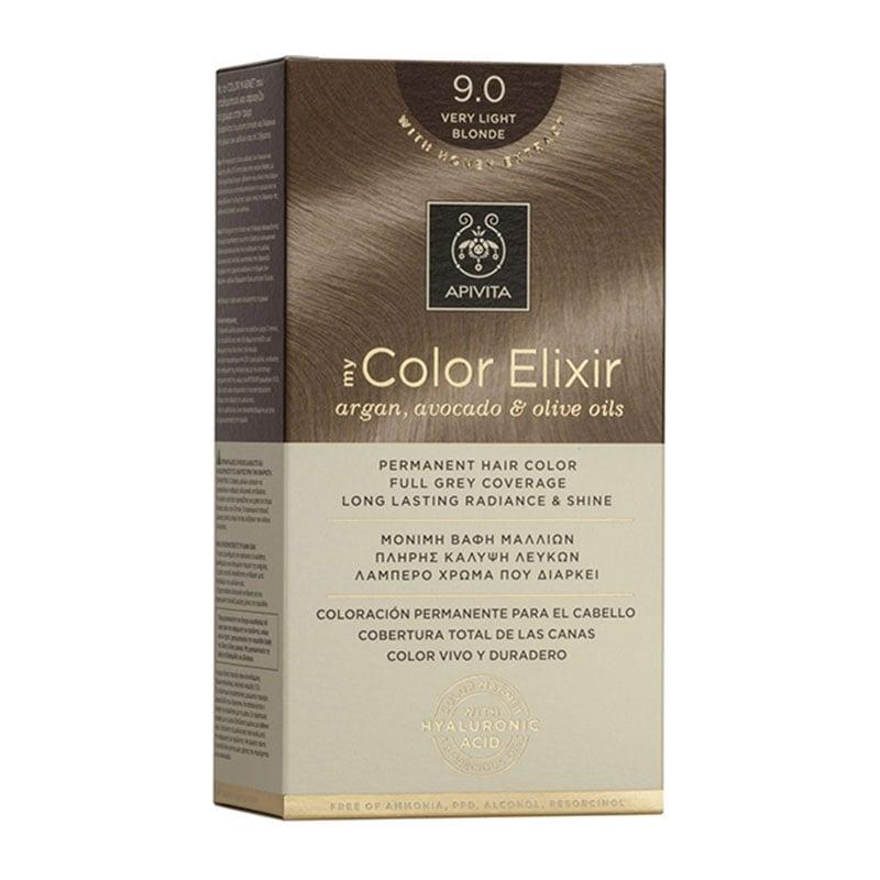 Φωτογραφία προϊόντος: APIVITA My Color Elixir Βαφή Μαλλιών με Έλαιο Ελιάς, Argan και Αβοκάντο Νο 9.0 Ξανθό Πολύ Ανοιχτό 50+75ml