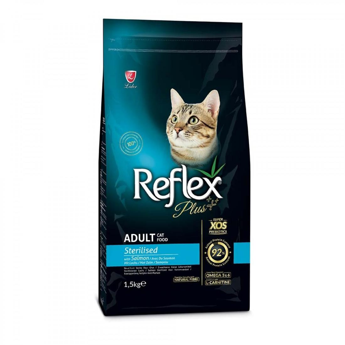 Φωτογραφία προϊόντος: Reflex Plus Adult Sterilised Salmon 1,5kg