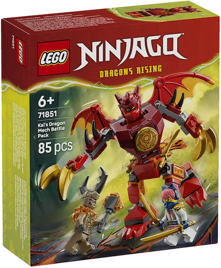 Φωτογραφία προϊόντος: LEGO Ninjago Kai's Dragon Mech Battle Pack για 6+